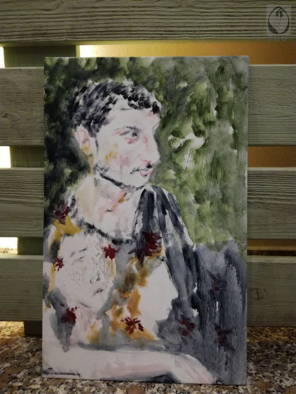oil on canvas - olio su tela di Piro